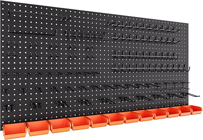 INCLY 48x24 Inch Metal Peg Board Kit by INCLY