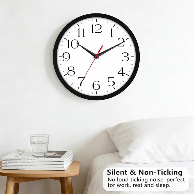 DAXSMY 8 Inch Wall Clock - Image 5