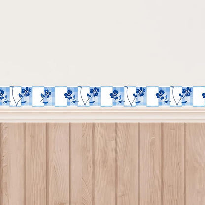 HOMETITUTE Wallpaper Border 4x196 Inch Peel and Stick PVC Wall Border Wallpaper - Image 6