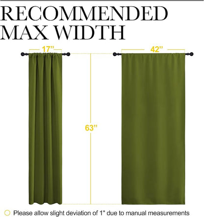 NICETOWN Window Curtains Blackout Drapes - Image 6