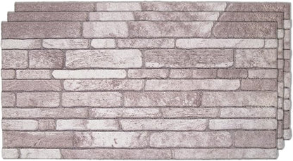 IZODEKOR 3D Wall Panels Brick Effect, Wall Cladding, Indoor&Outdoor, Stone Look by Izodekor3DWallPanels