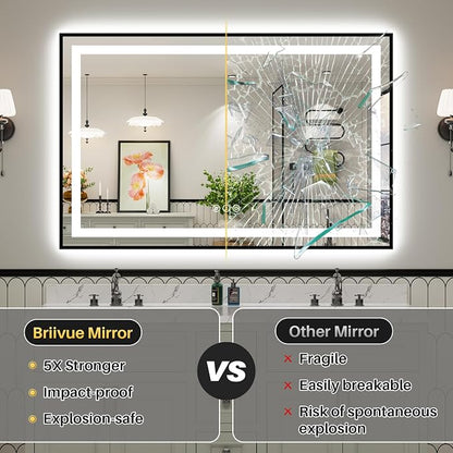 36x30 Inch LED Bathroom Mirror - Image 8