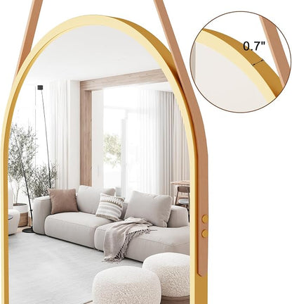 Full Length Mirror, Arched Wall Mounted Mirror, Wall Mirrors Full Length - Image 5
