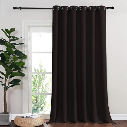 NICETOWN Toffee Brown Blackout Curtains by NICETOWN