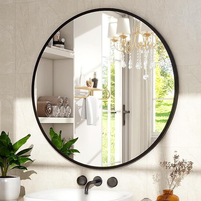 XRAMFY 30 Inch Round Mirror - Image 3