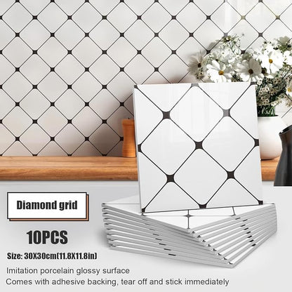 Chejiaye Peel and Stick Backsplash Tiles 10-Pack - Image 9