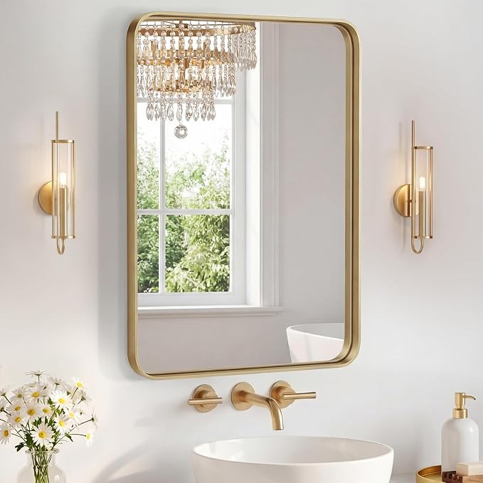 NEWBULIG 22X30 Inch Bathroom Mirror by NEWBULIG