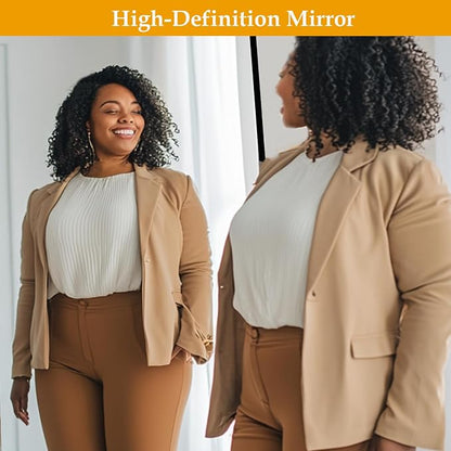 Dewfig Arched Full Length Mirror, Full Body Mirrors - Image 5
