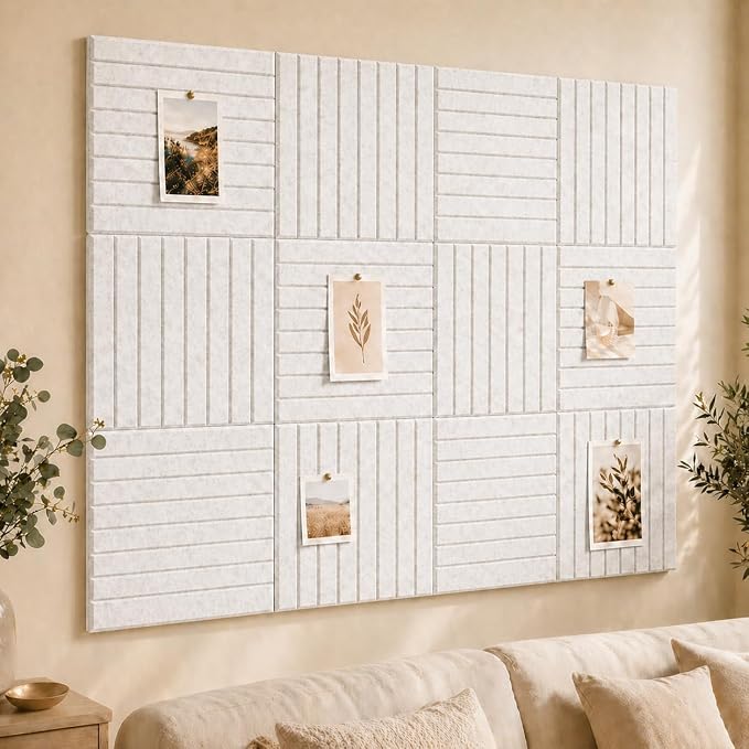 Large Cork Boards for Walls – 36" x 24" Self Adhesive Felt Wall Tiles - Image 7