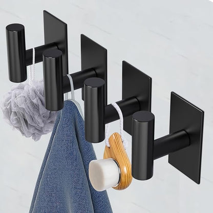 VAEHOLD Wall Towel Hooks, Heavy Duty Sticky Holder Waterproof Towel Hooks - Image 3