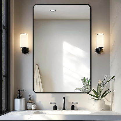 Delma Bathroom Mirror, High-Definition Vanity Mirror, Versatile Mirror by Delma