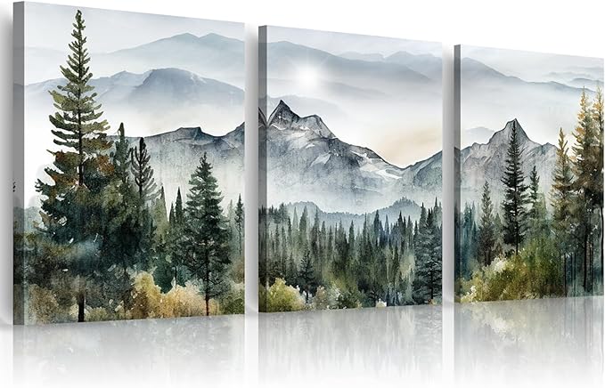 MHARTK66 Wall Art for Living Room Modern Wall Decor for Bedroom Office Decor by MHARTK66