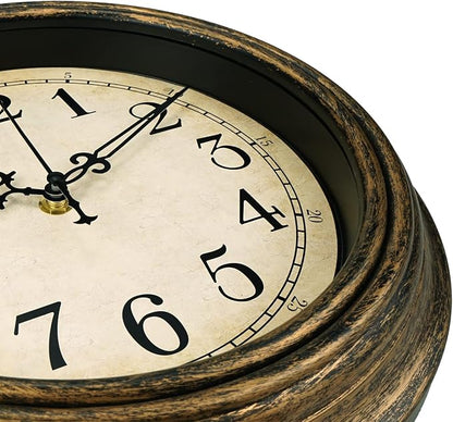 Plumeet Small Retro Wall Clock - Image 3