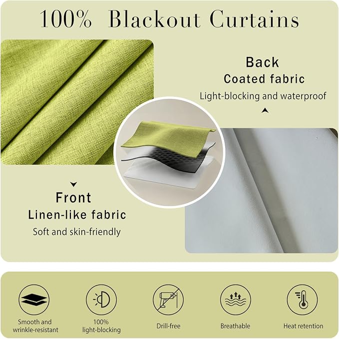 Magic Tape 100% Blackout Curtain - Image 4
