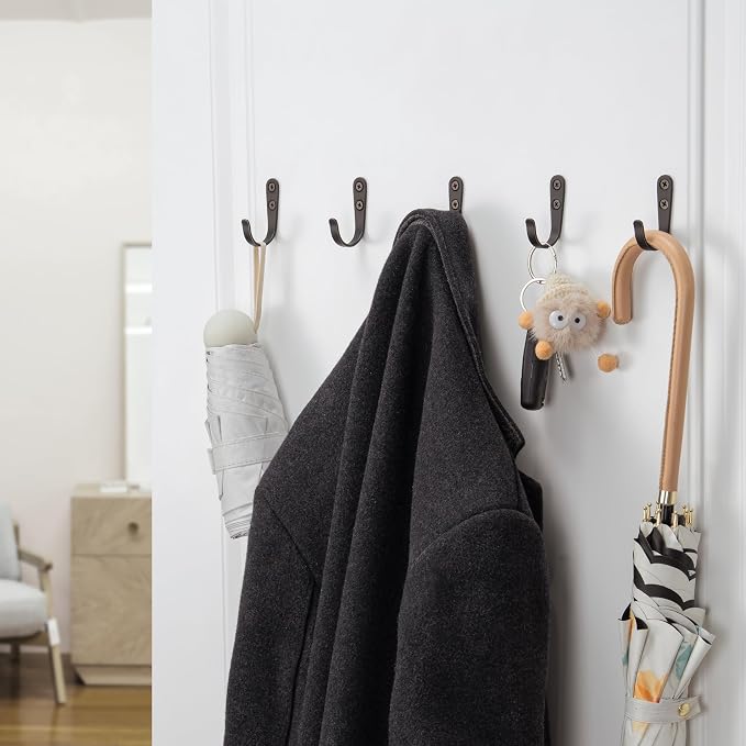 10Pcs Wall Hooks for Bathroom, and Garage - Image 9