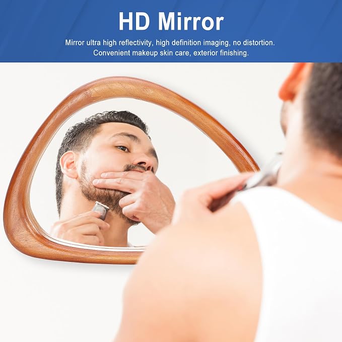 MAGFLERUM Asymmetrical Mirror Set of 2, 15 * 10 inch Irregular Wall Mirror - Image 5