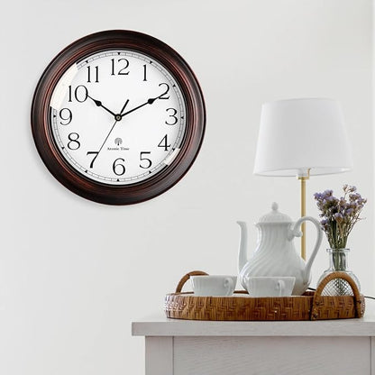 KECYET Atomic Wall Clock 10 Inch, Silent Non-Ticking Vintage Clock Battery - Image 6
