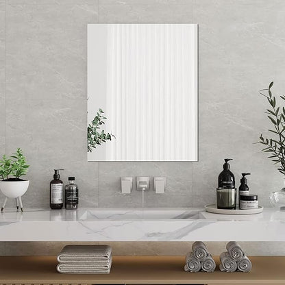 Acrylic Mirror Sheet for Wall, 15.7" x 19.6" Large Rectangular Mirror Tiles - Image 5