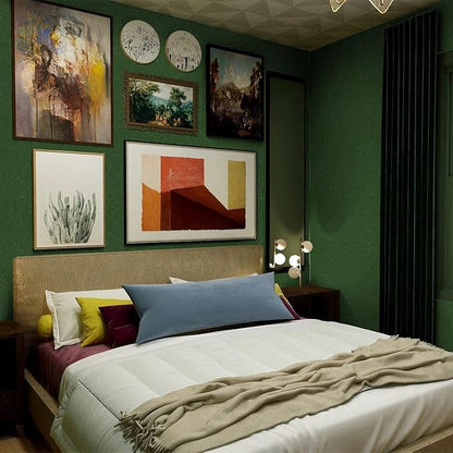 Dark Green Peel and Stick Self Adhesive Wallpaper - Image 2