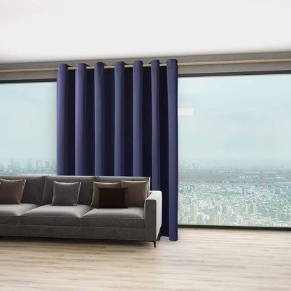 BONZER Room Divider Curtain Total Privacy Wall Extra Wide Thermal Insulated - Image 5