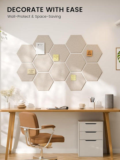 Fluxynara Hexagon Cork Board Alternative - Image 4