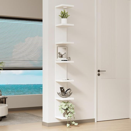 LitaEther Versatile 7 Tier Wall Shelf Unit, Display Floating Shelf - Image 2