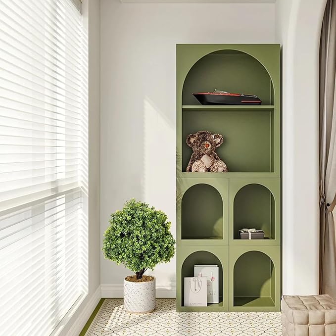 THE BLOOM TIMES 2ft Faux Boxwood Plants Outdoor Set of 2, Topiary Balls Artificial Outside Trees, 24" UV Resistant Fake Greenery Bushes & Shrubs for Front Porch Planter