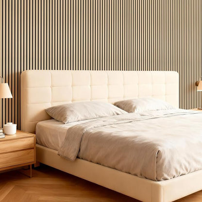TONOR Wood Wall Panels for Interior Wall Decor, 4 Pack 47.2" x 23.6" Wood Slat - Image 9