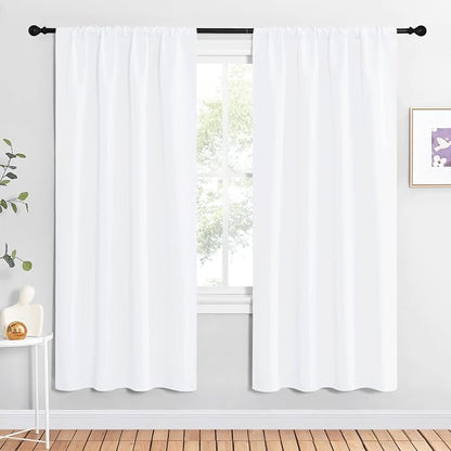 NICETOWN 50% Light Blocking Kitchen Curtains by NICETOWN