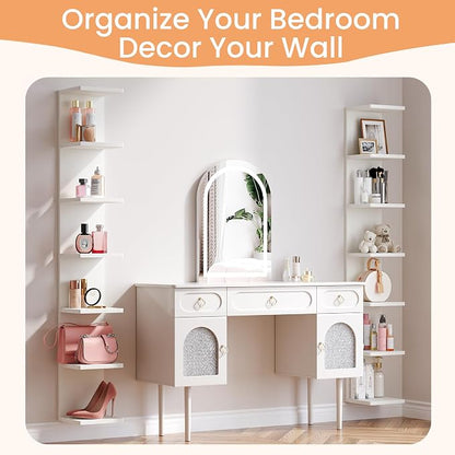 upsimples 7-Tier Floating Wall Shelf, Decorative Shelves - Image 4