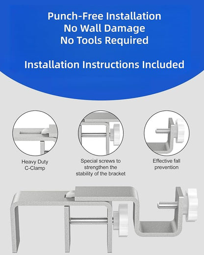 Over-Blinds Curtain Rod Brackets - Image 5