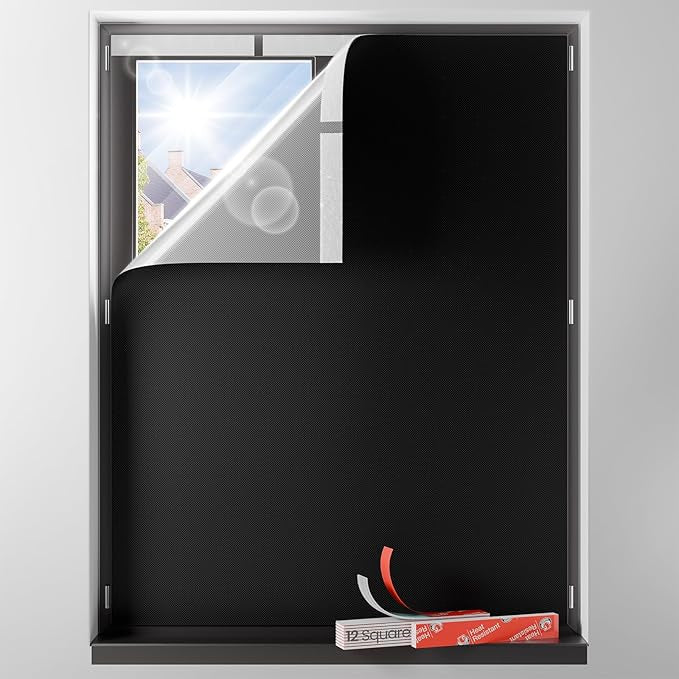 Sumobaby Blackout Curtains for Bedroom Portable 64"x60", No Drill Blackout by Sumobaby