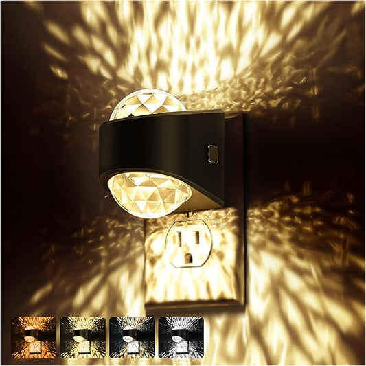 Briignite Night Light Plug into Wall, Color Changing Night Light by WelcometoBriigniteenjoyyourtimehere