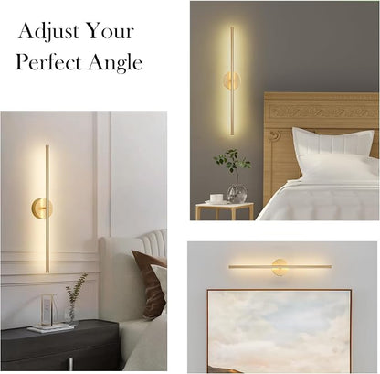 KARTOOSH Battery Operated Wall Sconces, Dimmable Wall Sconces Set of Two - Image 6