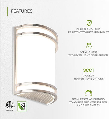 ASD LED Indoor Wall Mount Light Fixture - Image 3