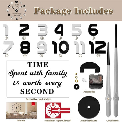 VANGOLD Design XL Size Wall Clock - Image 5