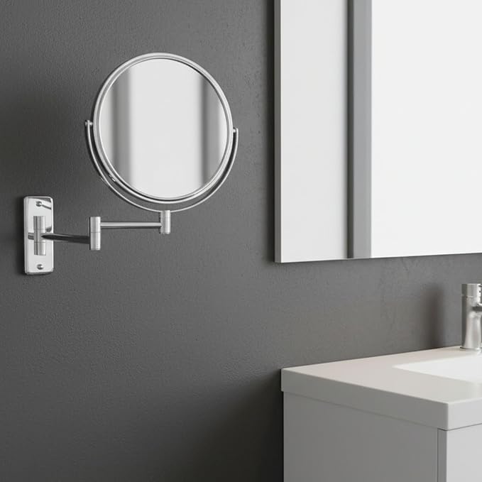 JERDON Wall-Mounted Magnifying Mirror - Image 8