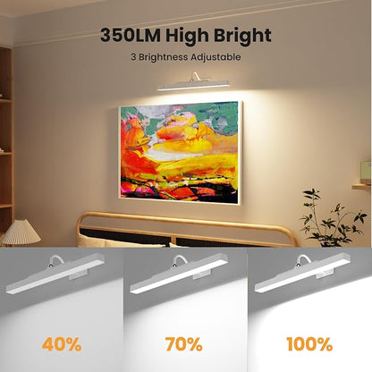 Cordless White Picture Lights for Wall Artworks - Image 4