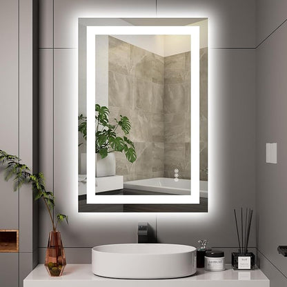 Hivone 24X36 LED Bathroom Mirror by Hivone