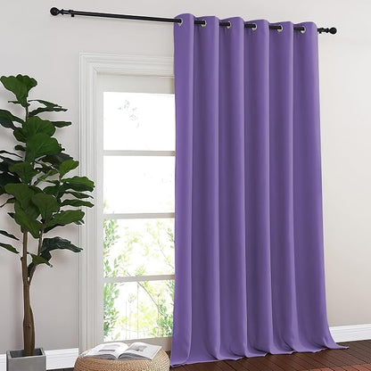 NICETOWN Sliding Door Curtain 108 Inches Long - Image 2