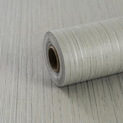 Grey Grasscloth Wallpaper Peel and Stick Textured Wallpaper by Micpolo