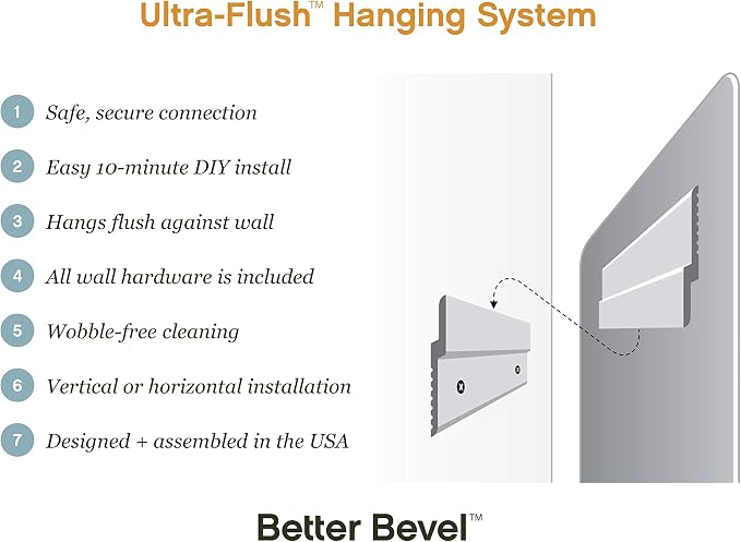 Better Bevel Frameless Oval Mirror - Image 7