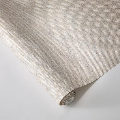 Tempaper x Jeremiah Brent Textured Faux Grasscloth Primitivo Removable Peel and - Image 5