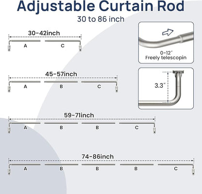 ENJOYBASICS Blackout Curtain rod - Image 5