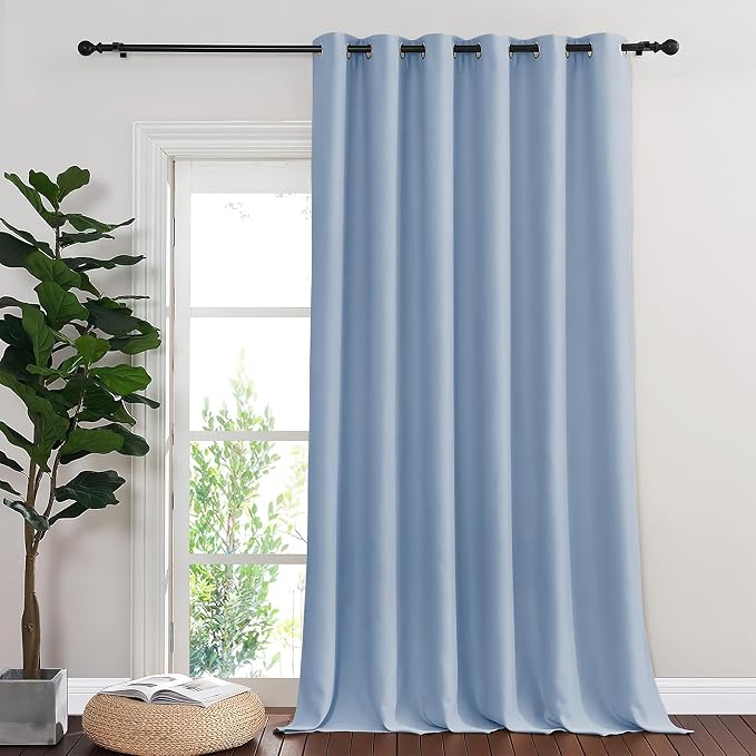 NICETOWN Sliding Door Curtain 108 Inches Long by NICETOWN