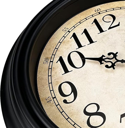 Plumeet Extra Large Retro Wall Clock - Image 4