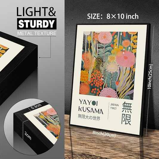 Abstract Yayoi Kusama Posters Japanese Wall Art Vintage Tokyo Aesthetic Prints - Image 2