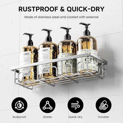 Shower Caddy, 3 Pack Shower Shelves - Image 3