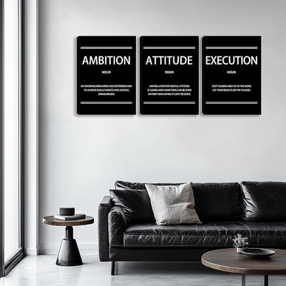 Motivational Wall Decor Paintings Inspirational Office Wall Decor Posters - Image 3