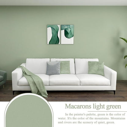 practicalWs Sage Green Wallpaper Stick and Peel Green Contact Paper 17.7'' x - Image 4